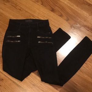 James jeans black skinny jeans